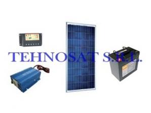 Sistem fotovoltaic independent 100 Wp